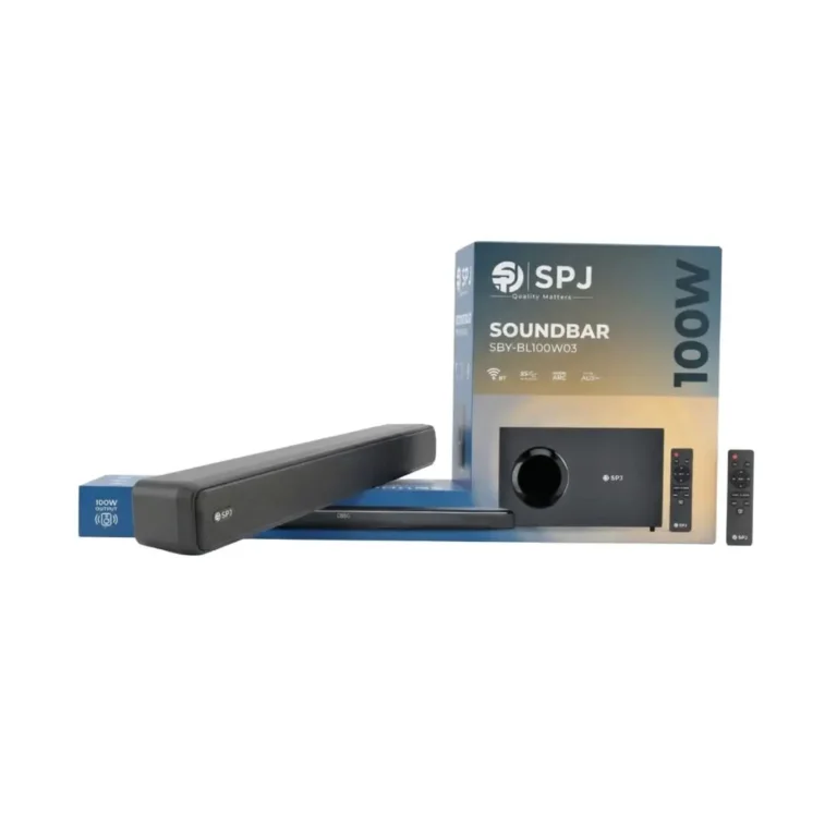 SPJ SBY-BL100W03 100W Soundbar System with Subwoofer & Remote