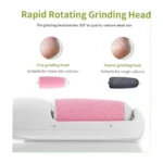 Rechargeable 3-in-1 Electric Foot File & Hair Remover, Callus Remover - Image 5