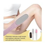 Rechargeable 3-in-1 Electric Foot File & Hair Remover, Callus Remover - Image 4