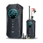 2-in-1 Portable Car Jump Starter & Tire Inflator Air Compressor Kit