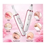 Lady Shaver Beauty Kit 4-in-1 Rechargeable Electric Hair Remover for Women – Face and Body Grooming Kit - Image 3