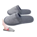 USB Rechargeable Electric EMS Foot Massager Slippers with Remote Control - Image 11