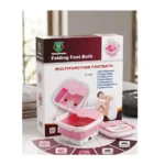 RF-368S Folding Electric Foot Bath Massager – Heating, Bubble Massage, Roller Massage & Red Light Function