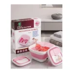RF-368S Folding Electric Foot Bath Massager – Heating, Bubble Massage, Roller Massage & Red Light Function - Image 2