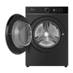 Hisense WD5I1245BBRH Smart 12kg/8kg Washer Dryer KitchenFit 5i Series | WiFi | Heat Pump | 1400 RPM | Black - Image 2