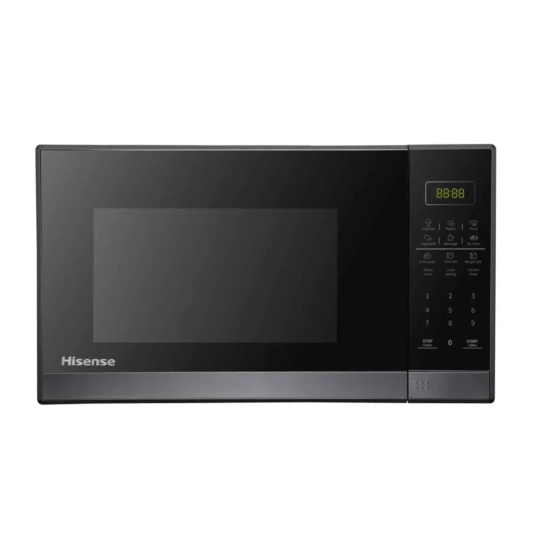 Hisense 37l microwave oven1 Hisense 37L Black Microwave Oven, 1000W - Image 1