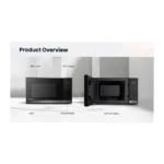 Hisense 37L Black Microwave Oven, 1000W - Image 10