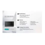 Hisense 37L Black Microwave Oven, 1000W - Image 13