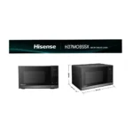 Hisense 37L Black Microwave Oven, 1000W - Image 5
