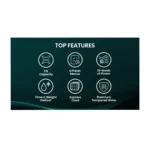 Hisense 37L Black Microwave Oven, 1000W - Image 6