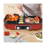 Hoffmans HM-3062 3Litre Combined Smart Hot Pot & Grill 2000W - Image 3