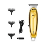 RAF R.4005 Professional Hair Clipper 3W Rechargeable Hair Trimmer with Stainless Steel Blade