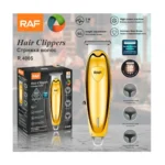 RAF R.4005 Professional Hair Clipper 3W Rechargeable Hair Trimmer with Stainless Steel Blade - Image 3
