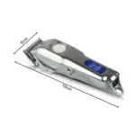 RAF R.435 Professional Rechargeable Electric Hair Clipper 10W Cordless Hair Trimmer with LCD Display - Image 2