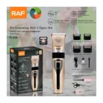 RAF R.436 Rechargeable Pet Dog Grooming Hair Clipper Kit 5W Cordless Pet Trimmer - Image 4