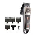 RAF R.490 Professional Hair Clipper 5W Cordless Rechargeable Trimmer with LED Digital Display