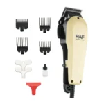 RAF R.808 Professional Hair Clipper  10W Electric Hair Trimmer with Stainless Steel Blade