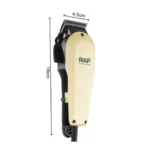 RAF R.808 Professional Hair Clipper  10W Electric Hair Trimmer with Stainless Steel Blade - Image 3