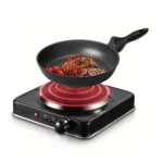 RAF R.8010AB 1000W Single Hot Plate Electric Stove / Portable Hot Plate Black - Image 2