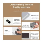 Rechargeable Mini Bag Sealer 2-in-1 Heat Sealer and Cutter with LED Display - Image 6