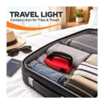 Electric Foldable Mini Travel Iron, Fast Heating - Image 6