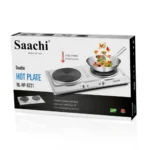 Saachi NL-HP-6221-ST Double Electric Hot Plate 2000W - Image 2