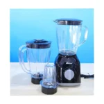 Simbaland 3 in 1 Blender BL-2500W – 1.5L Glass Jug, 1.5L Plastic Jug and Mill