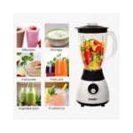 Sonifer SF-8009 2-in-1 Electric Blender with Grinder 300W, 1.5L Capacity - Image 2