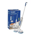 Sonifer SF-2290 Rechargeable Electric Spray Mopper 25W Cordless Floor Cleaner with Dual-Drive Rotation