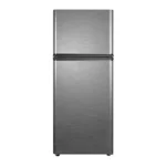 TCL 153L Fridge TCL F153TM 153Litre Double Door Top Mount Freezer Defrost Refrigerator – Silver